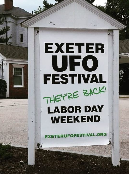 Exeter UFO festival New Hampshire nh aliens